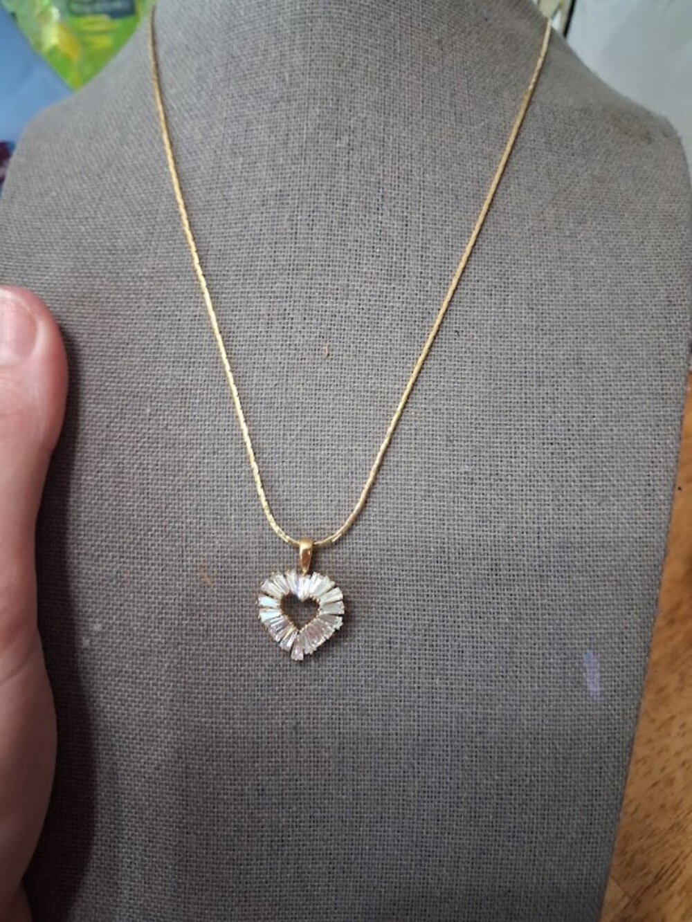 18 inch Heart necklace